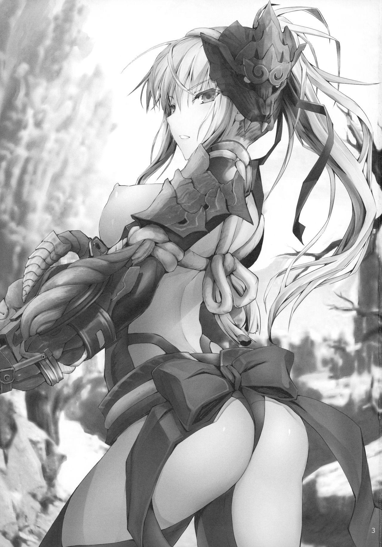 (C96) [うどんや (鬼月あるちゅ、ZAN)] もんはんのえろほん16 (モンスターハンター)