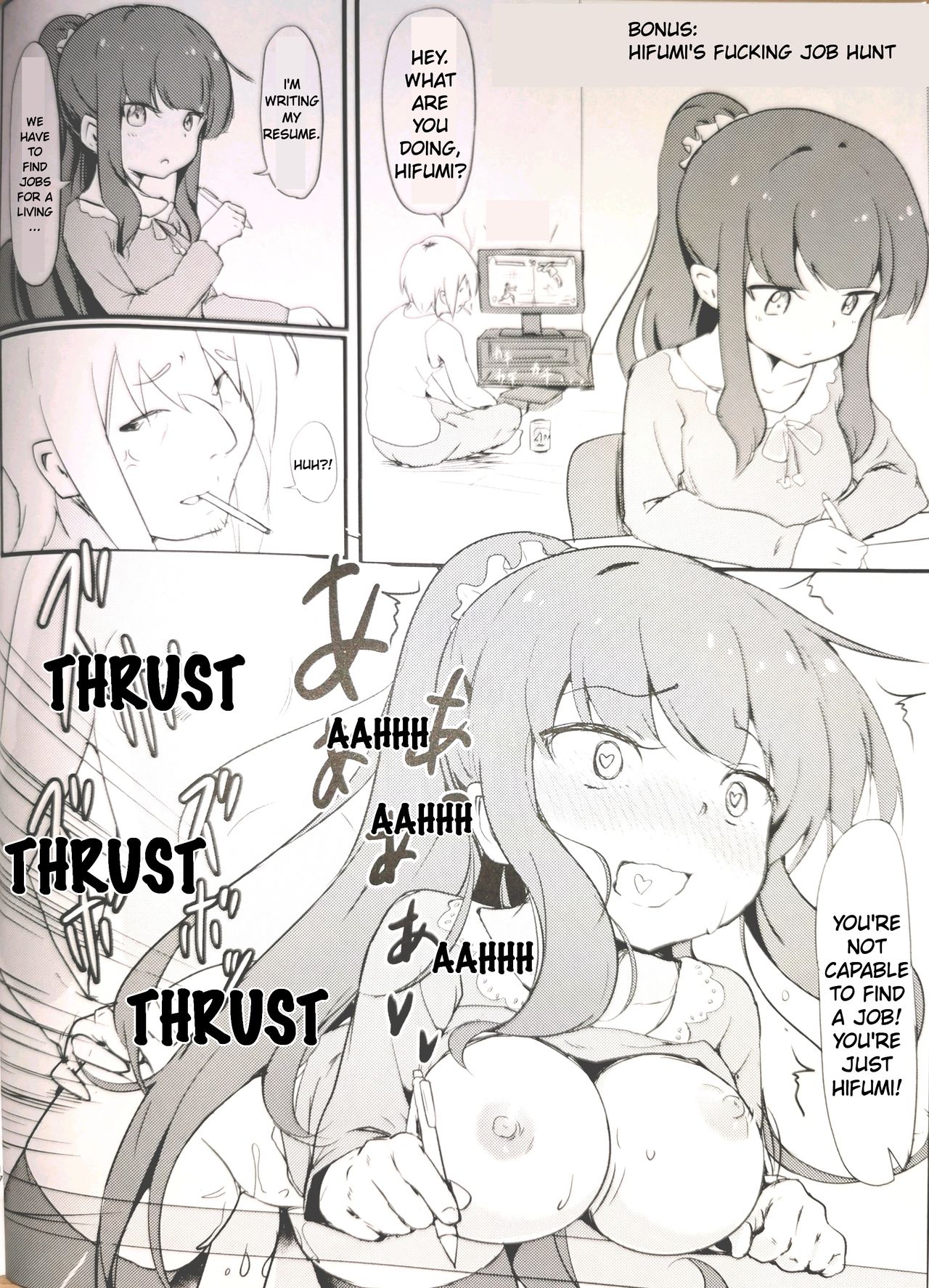 (COMIC1☆15) [敏感一郎 (大盛敏郎)] 出逢った頃のように (NEW GAME!) [英訳]