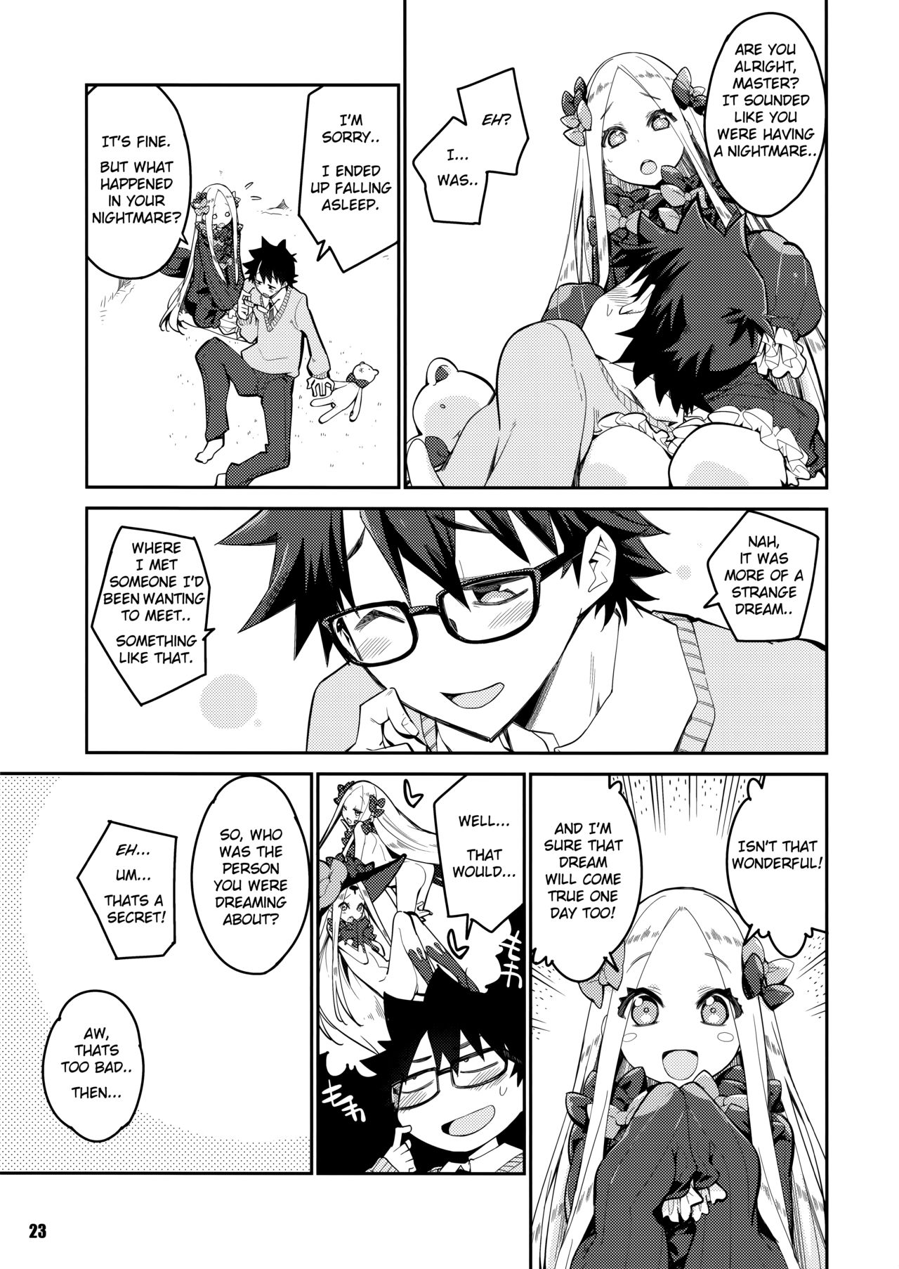 (COMIC1☆16) [カリーバーグディッシュ (未影)] 彼方と此方のとけあう夜を… (Fate/Grand Order) [英訳]