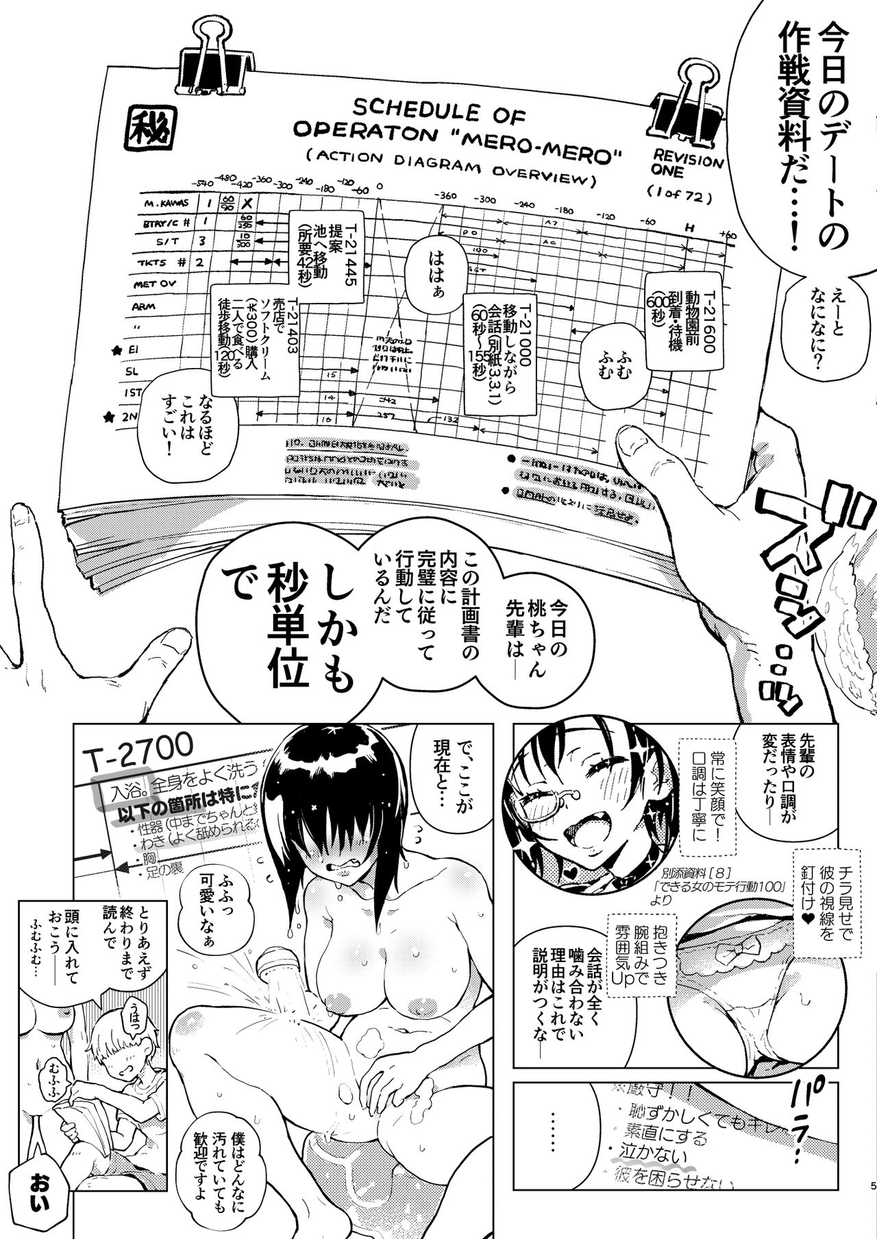 [のりんこ] 必勝!桃ちゃん先輩のパーフェクト恋愛計画(デートプラン) (ガールズ&パンツァー) [DL版]