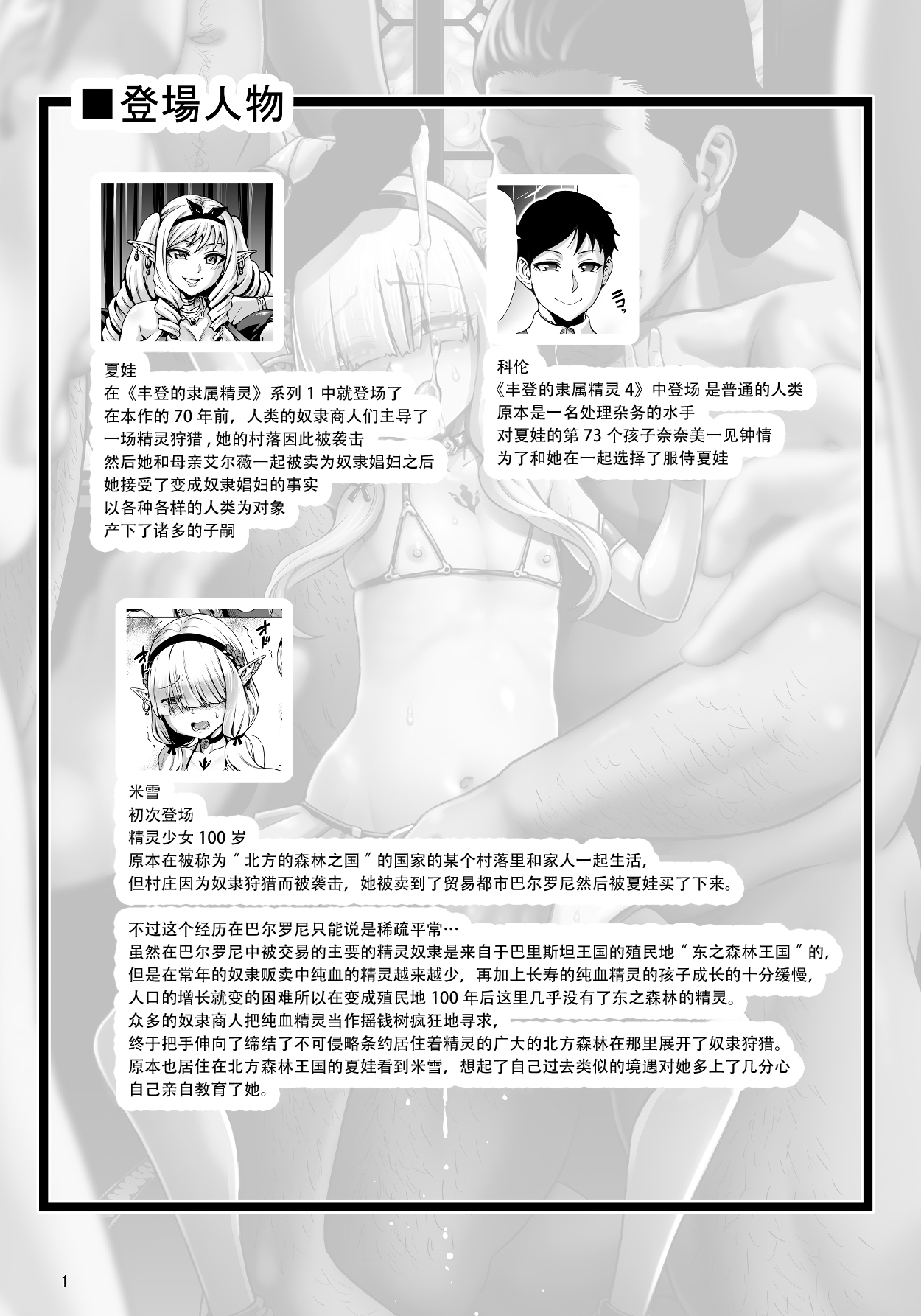 [青豆腐 (ねろましん)] 豊穣の隷属エルフ6～被虐幼精～ [中国翻訳] [DL版]