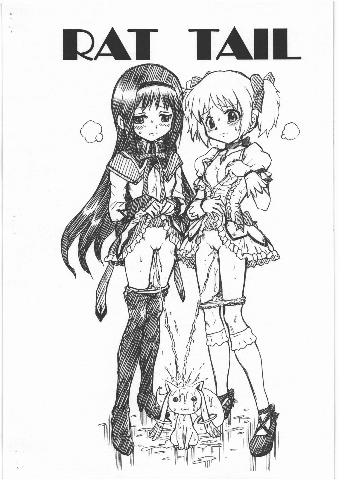 (COMIC1☆5) [RAT TAIL (IRIE YAMAZAKI)] MADO★MAGI FILE まどか＆ほむら 画像集 (魔法少女まどか☆マギカ) [中国翻訳]