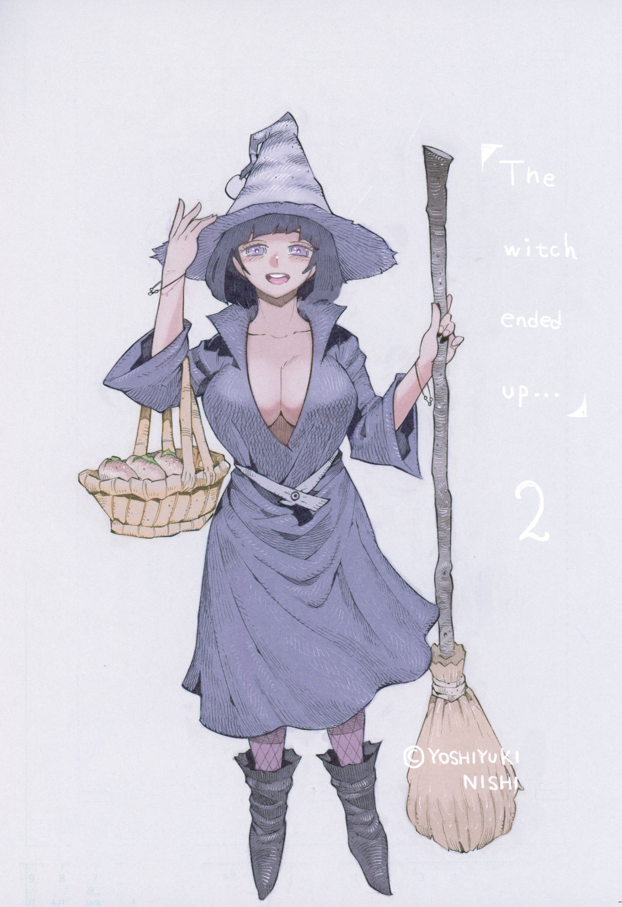 (コミティア130) [ナイーブタ (西義之)] 魔女は結局その客と2 [英訳]