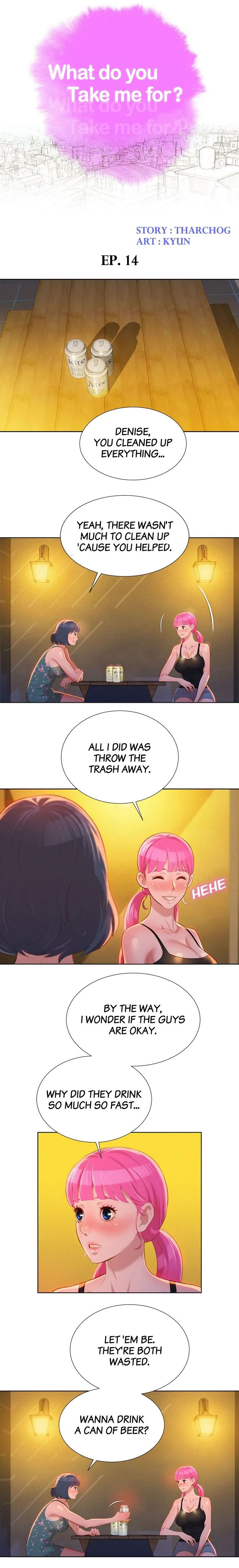 [Tharchog, Gyeonja] What do you Take me For? Ch.14/? [English] [Hentai Universe]