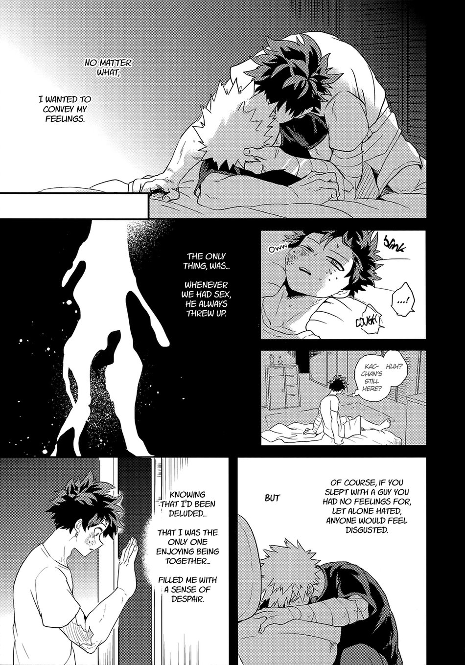 (どうやら出番のようだ!17) [歩行者用信号 (Cai)] 剥離 (僕のヒーローアカデミア) [英訳]