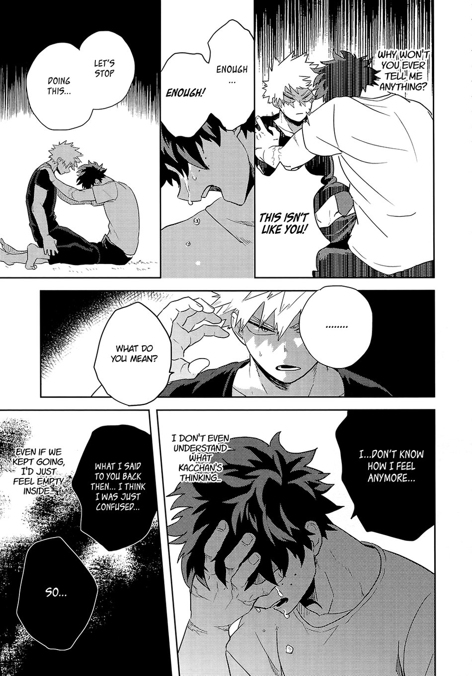 (どうやら出番のようだ!17) [歩行者用信号 (Cai)] 剥離 (僕のヒーローアカデミア) [英訳]