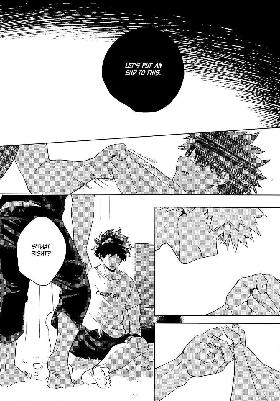 (どうやら出番のようだ!17) [歩行者用信号 (Cai)] 剥離 (僕のヒーローアカデミア) [英訳]