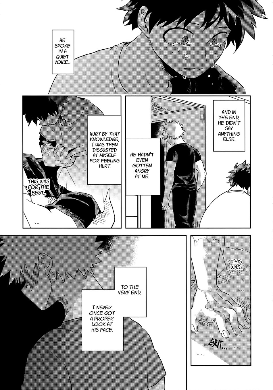 (どうやら出番のようだ!17) [歩行者用信号 (Cai)] 剥離 (僕のヒーローアカデミア) [英訳]