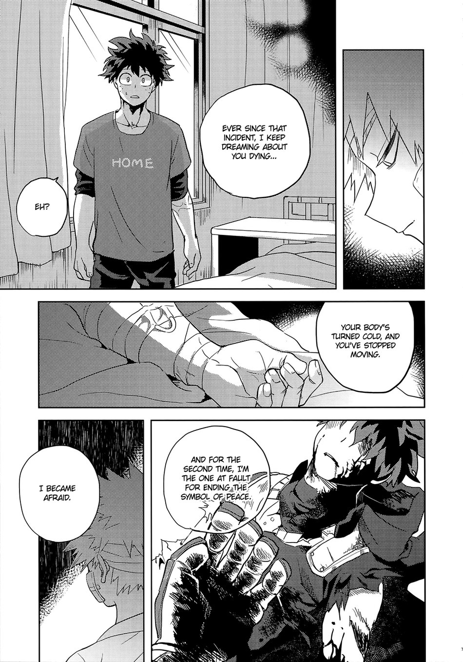 (どうやら出番のようだ!17) [歩行者用信号 (Cai)] 剥離 (僕のヒーローアカデミア) [英訳]