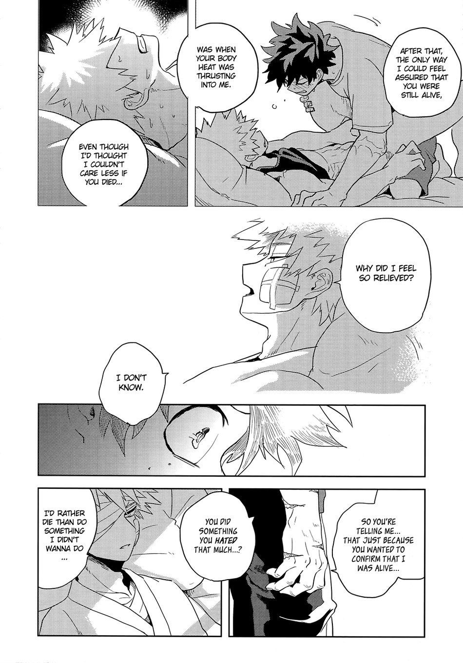 (どうやら出番のようだ!17) [歩行者用信号 (Cai)] 剥離 (僕のヒーローアカデミア) [英訳]