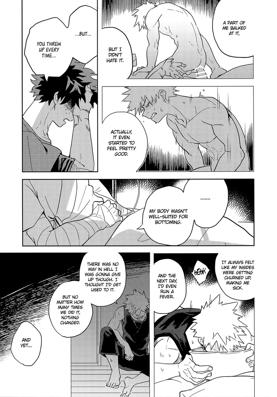 (どうやら出番のようだ!17) [歩行者用信号 (Cai)] 剥離 (僕のヒーローアカデミア) [英訳]