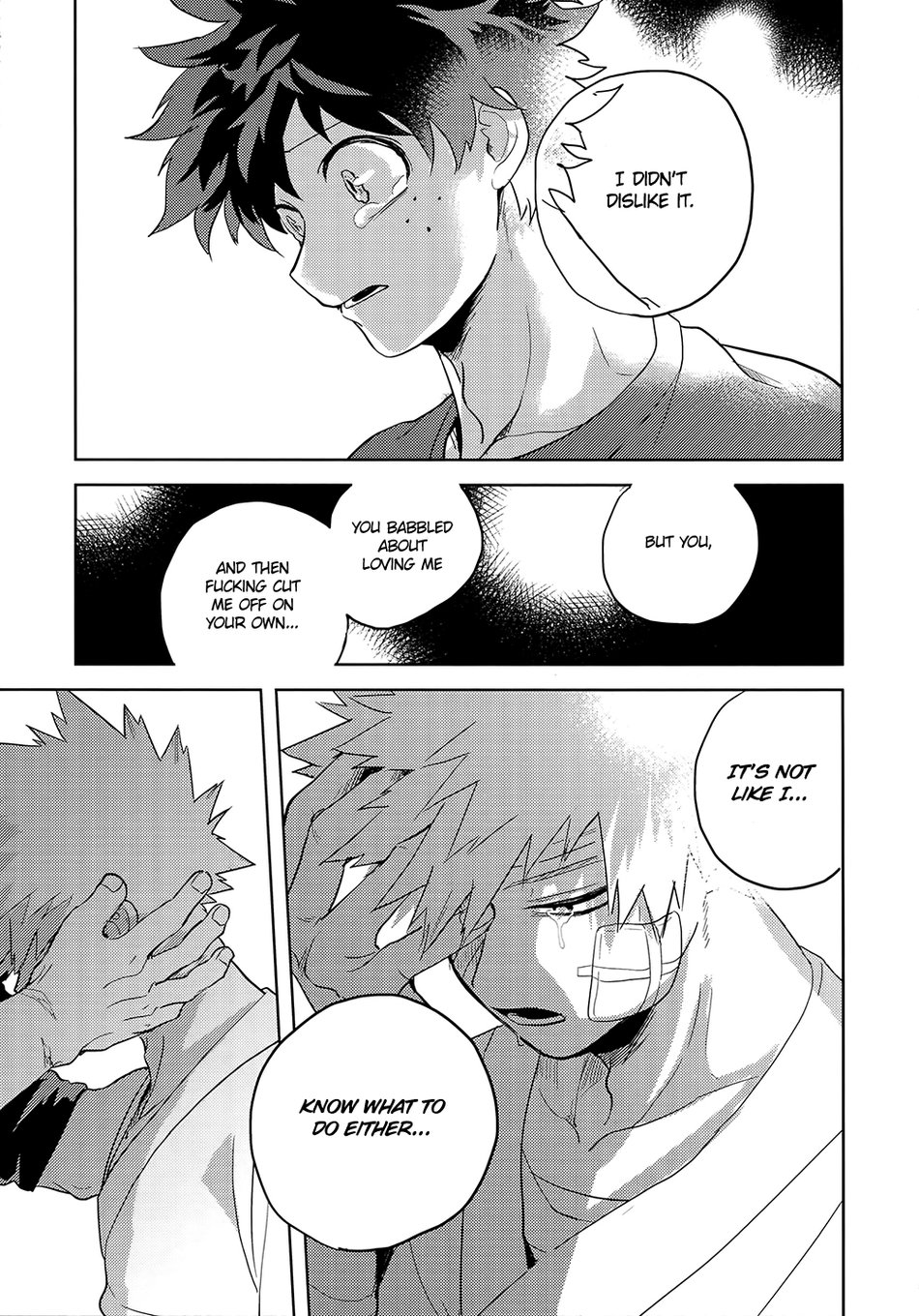 (どうやら出番のようだ!17) [歩行者用信号 (Cai)] 剥離 (僕のヒーローアカデミア) [英訳]