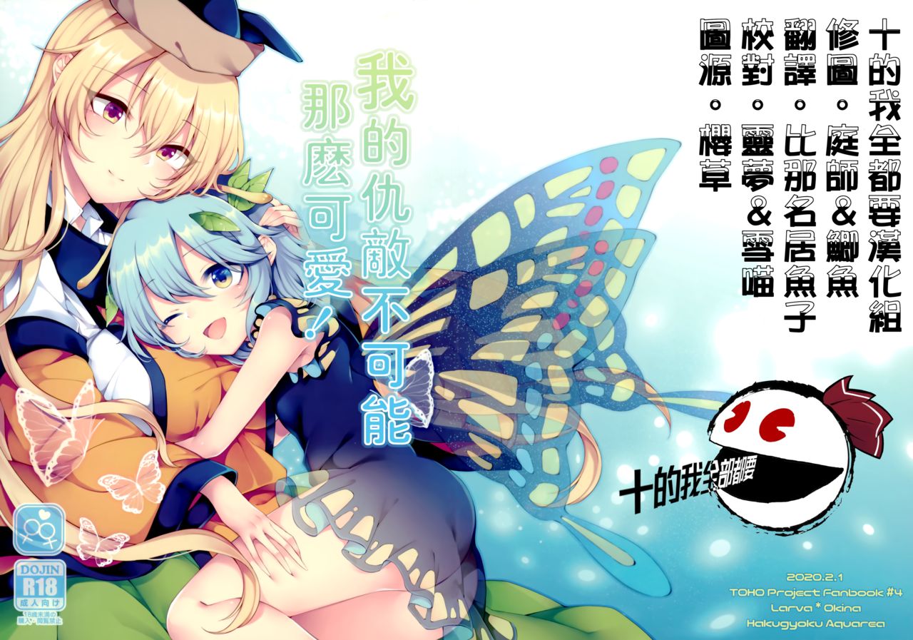 (満天祭) [白玉アクエリア (白義)] よーちゅういじんぶつ! (東方Project) [中国翻訳]