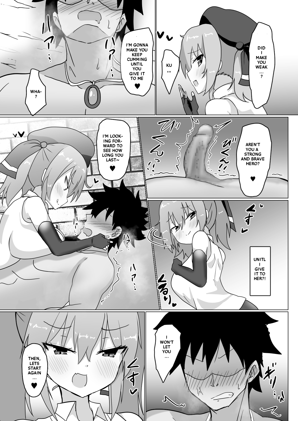 [FAP製作所 (瀧本ゆかり)] 乳がでかいだけの盗賊娘なんかに負けるわけ無いだろ!! [英訳] [DL版]