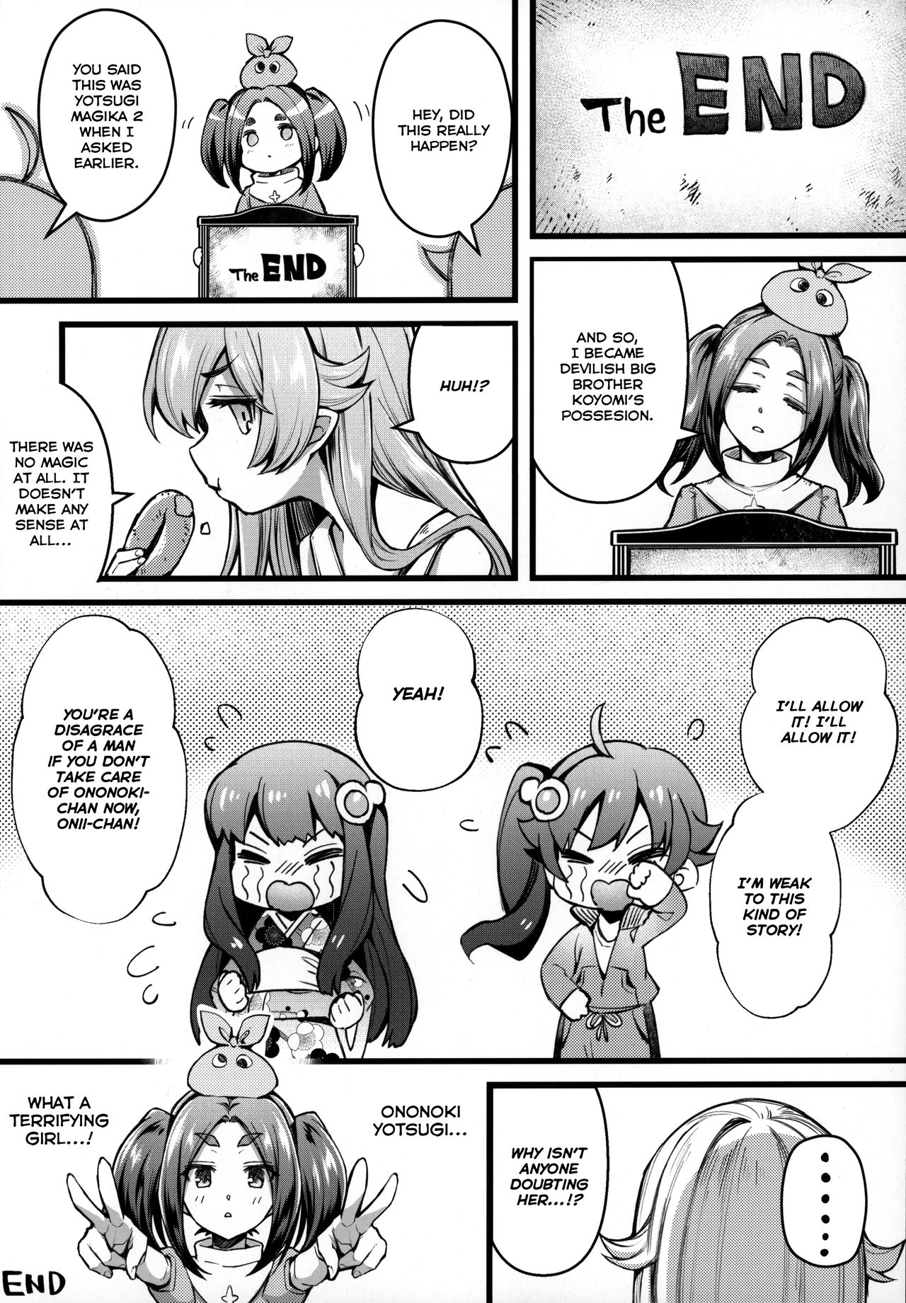 (C97) [薬味紅生姜] パチ物語 Part19 よつぎセール (化物語) [英訳]