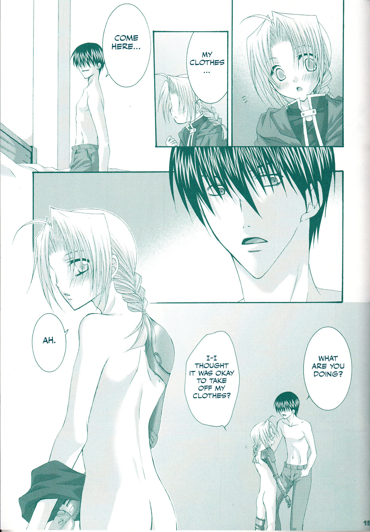 [CLASSIC MILK、PEACE and ALIEN (十七星ふき、朝丘夏生)] VERY BERRY STRAWBERRY (鋼の錬金術師) [英訳]