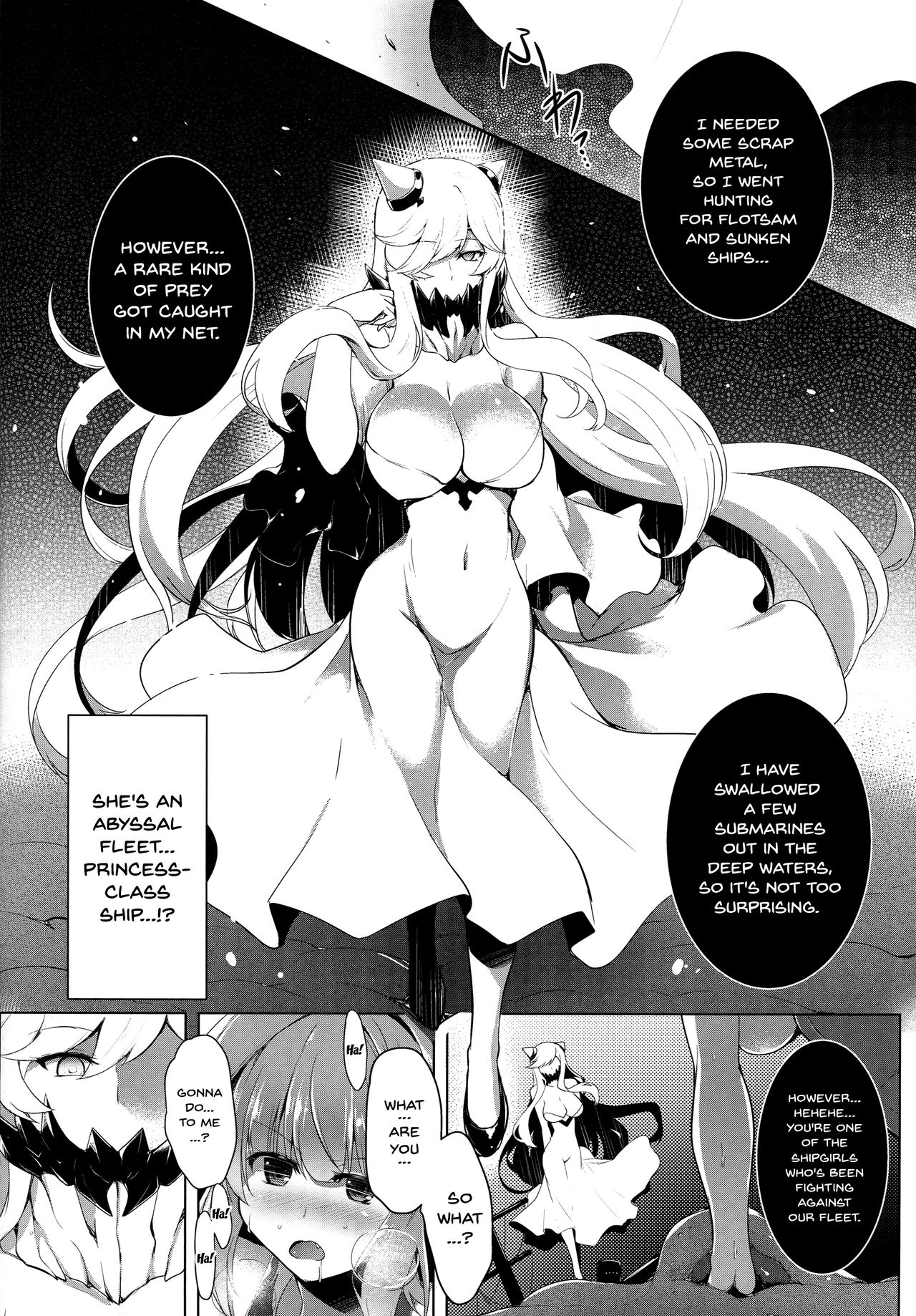 (C88) [C.R's NEST (しーあーる)] 箝口令8-冥闇ニ呑マレル- (艦隊これくしょん -艦これ-) [英訳]