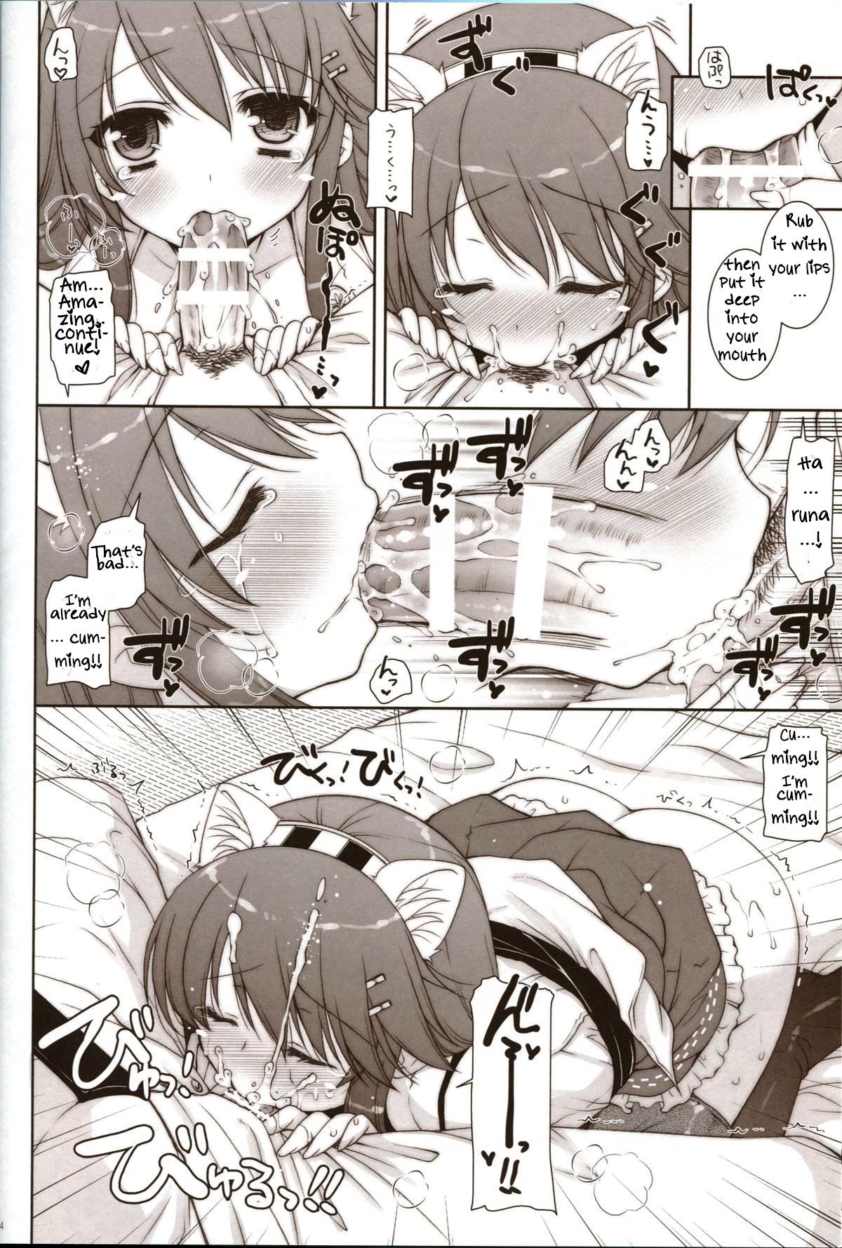 (C85) [しぐにゃん (しぐにゃん)] 我、榛名と夜戦に突入す!! (艦隊これくしょん -艦これ-) [英訳]