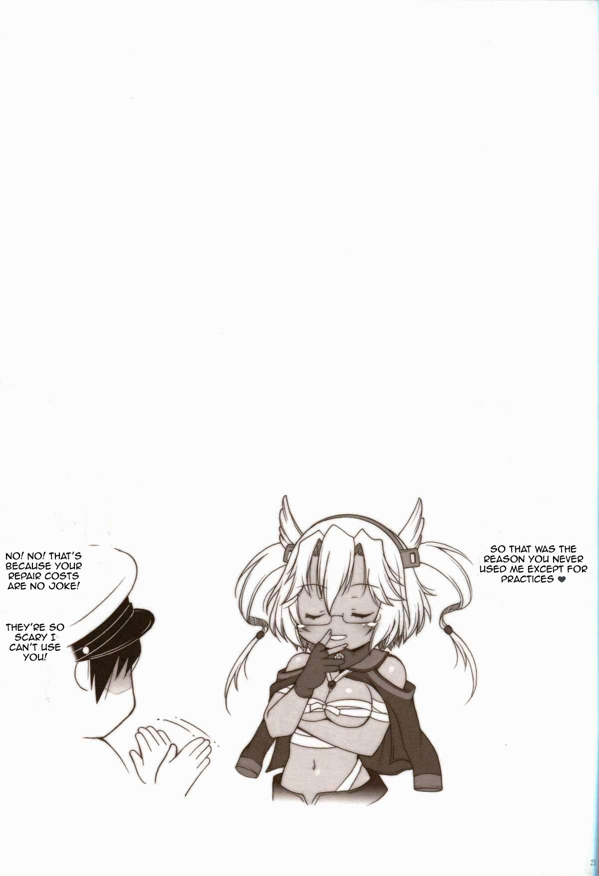 (C85) [しぐにゃん (しぐにゃん)] 我、榛名と夜戦に突入す!! (艦隊これくしょん -艦これ-) [英訳]