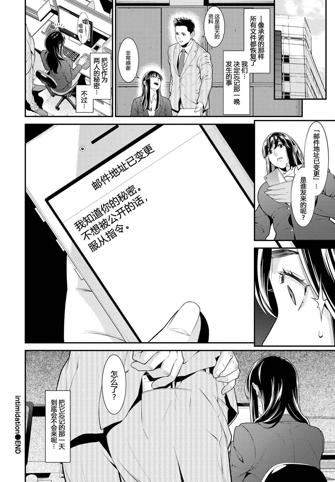 [終焉] intimidation (COMIC BAVEL 2019年3月号) [中国翻訳] [DL版]