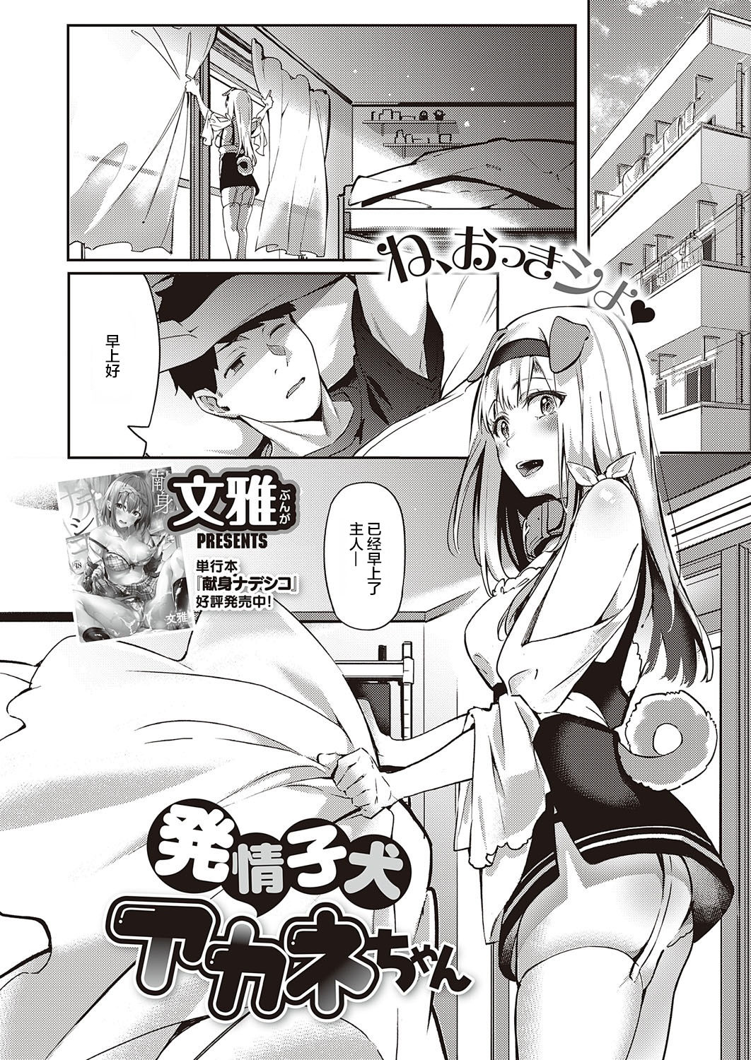 [文雅] 発情子犬アカネちゃん (コミック エグゼ 29) [中国翻訳] [DL版]