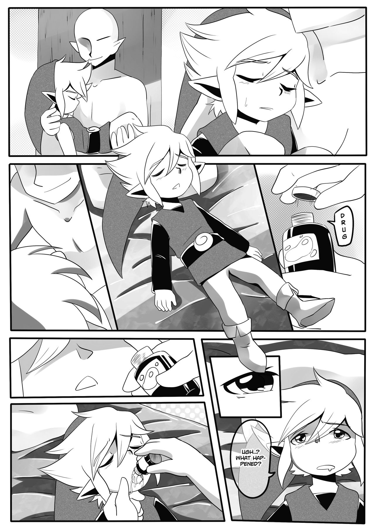 小機関士リンク - 【漫畫】4つの剣+ 勇者墮 [英訳]