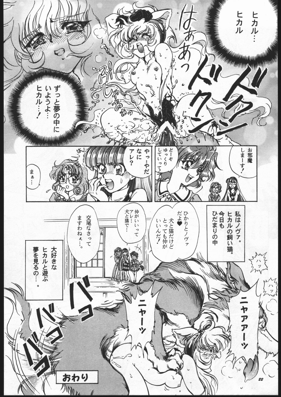 (C52) [豪徳寺コンツェルン (バッコンたまご、マリリンあなか)] Rose Pink ローズピンク (魔法騎士レイアース)