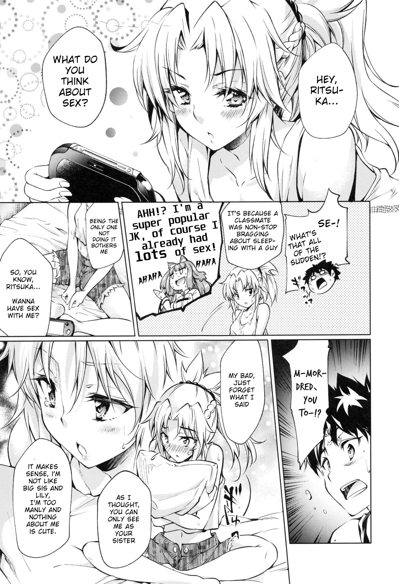 (C96) [漆黒のバゼラード (九野十弥)] ペンドラ家の性事情 (Fate/Grand Order) [英訳]