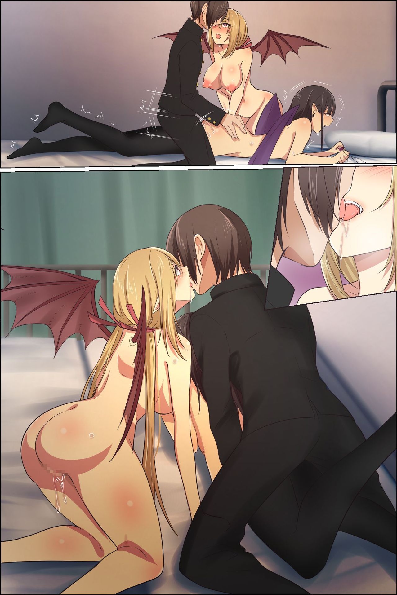 [FAT] スケベに覚醒した彼女とツンデレ幼馴染が俺のアレを狙ってる