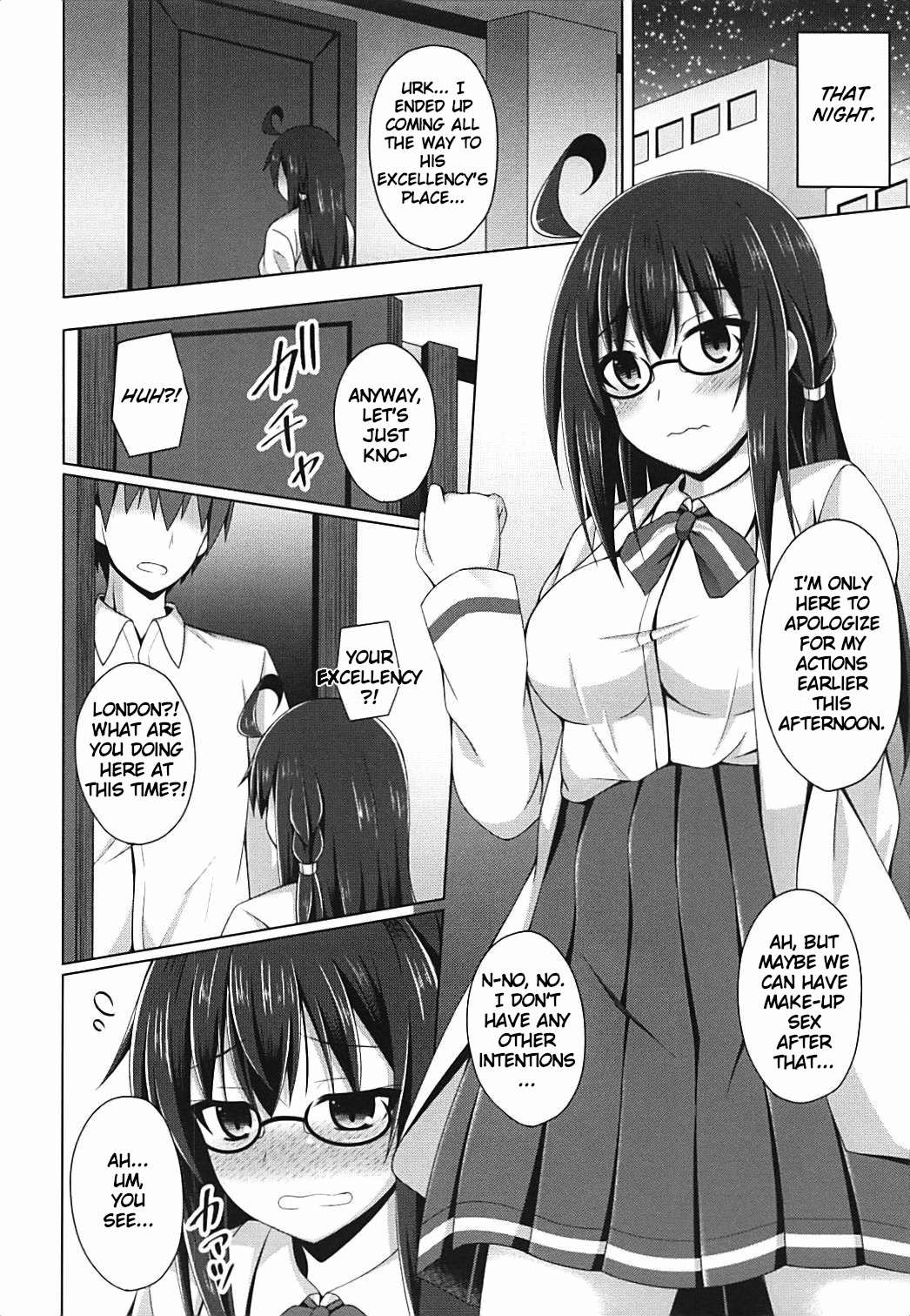 (COMIC1☆13) [Imitation Moon (成海優)] ロンドンさんと一日デート その翌週 (アズールレーン) [英訳]