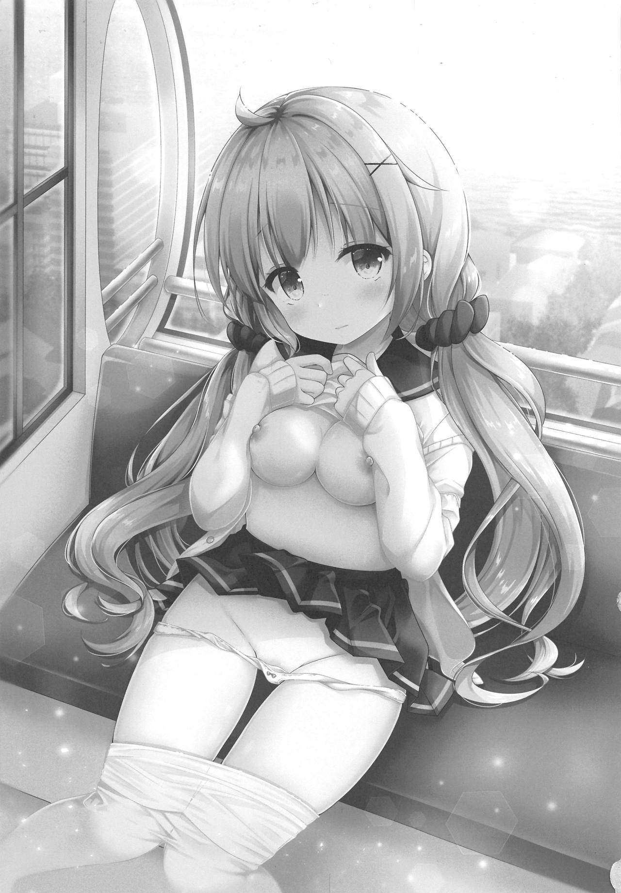 (COMIC1☆15) [むらさきいろのよる (むらさき*)] ここでしても…いい? (アズールレーン)