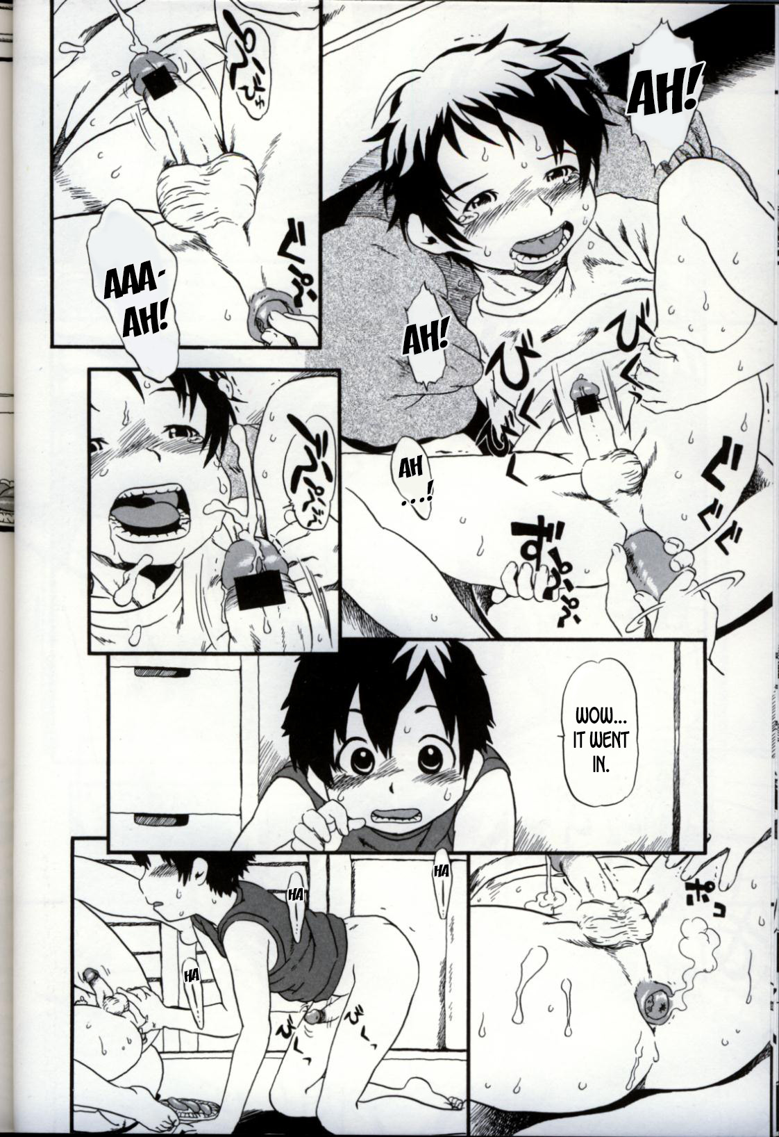 [ほりほねさいぞう] ソーセージ (イケナイ少年遊戯3) [英訳]