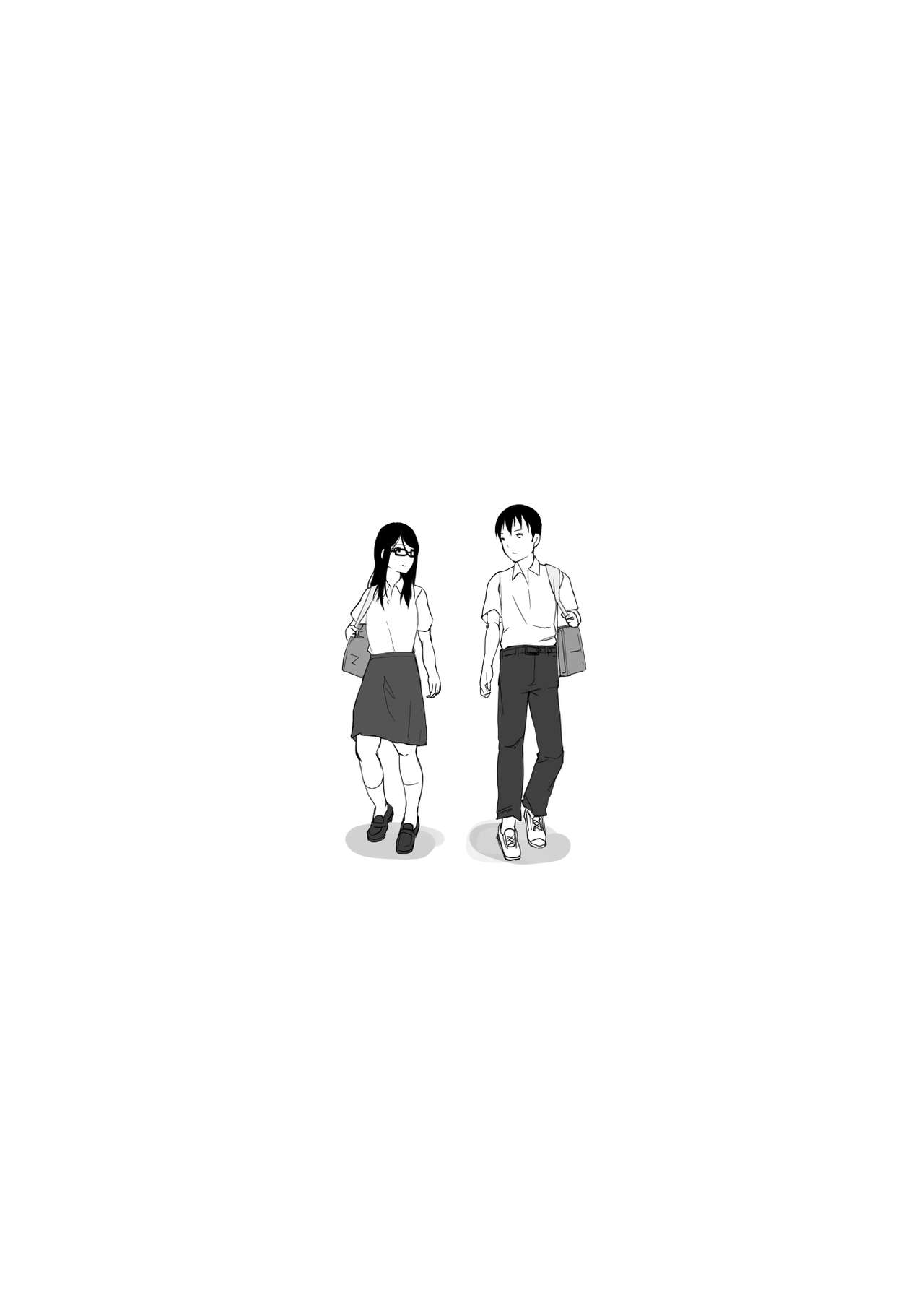 [ひとんち] 彼女と先輩が家族になった日 [英訳]