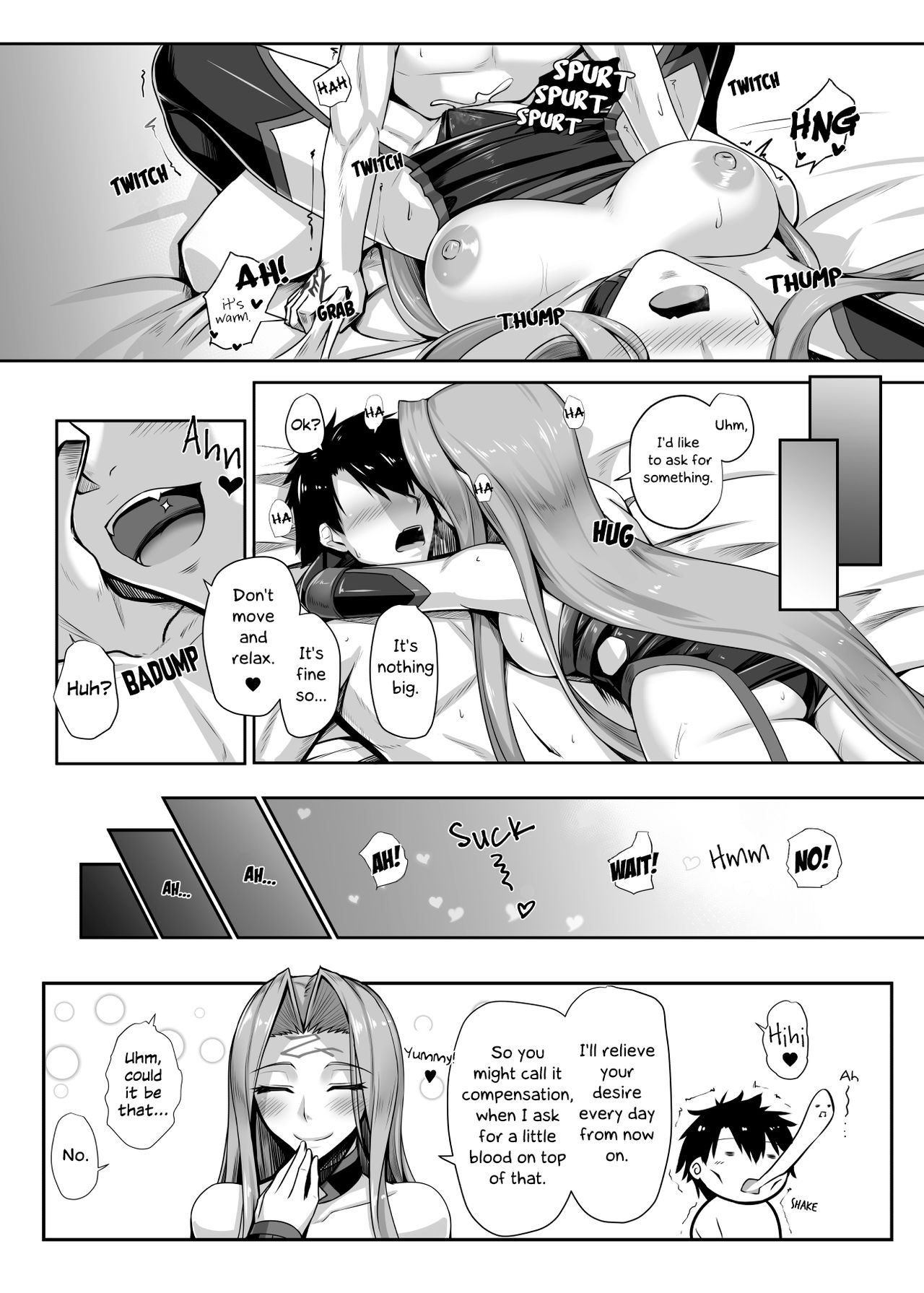 [黒白デザイア (秋月からす)] キズナMAXライダーさん (Fate/Grand Order) [英訳] [DL版]