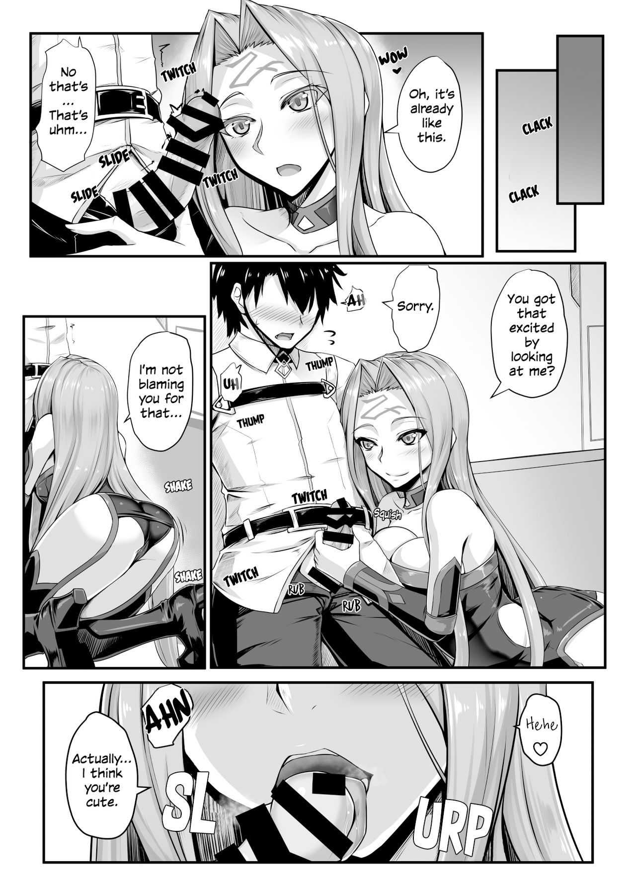 [黒白デザイア (秋月からす)] キズナMAXライダーさん (Fate/Grand Order) [英訳] [DL版]