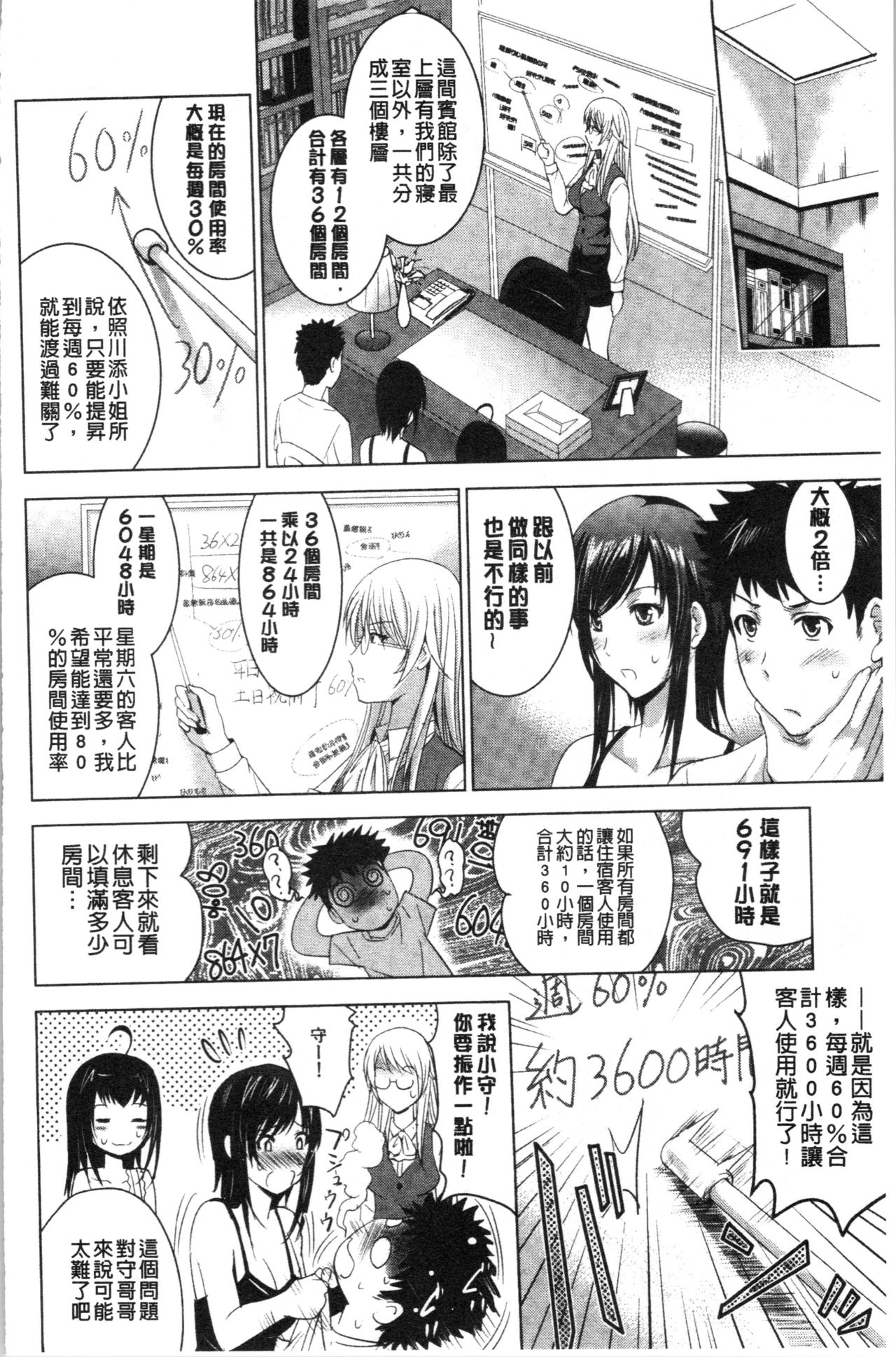 [ありのひろし] 美人三姉妹とラブホ始めましたっ! 上 [中国翻訳]