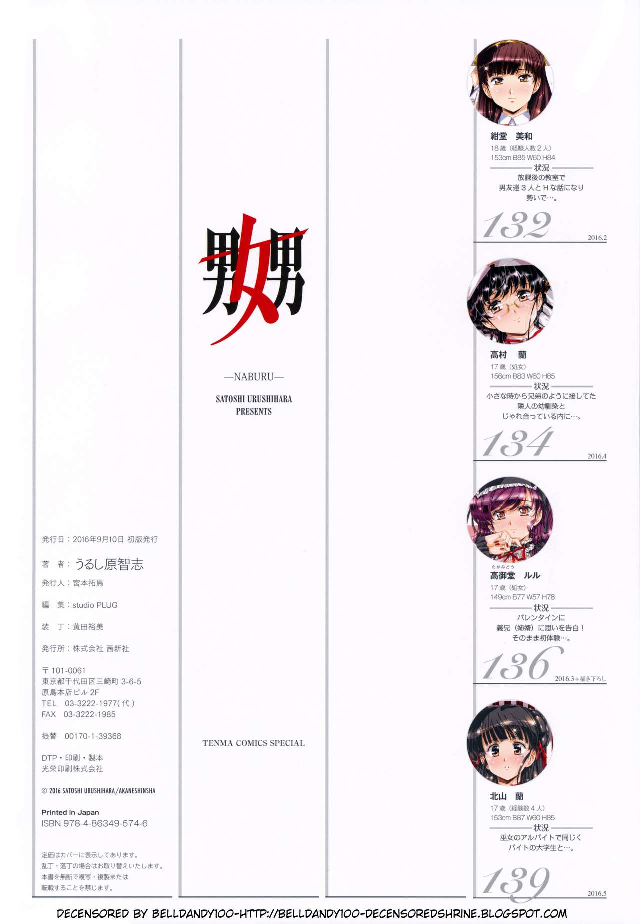 [うるし原智志] 嬲 -NABURU- [無修正]