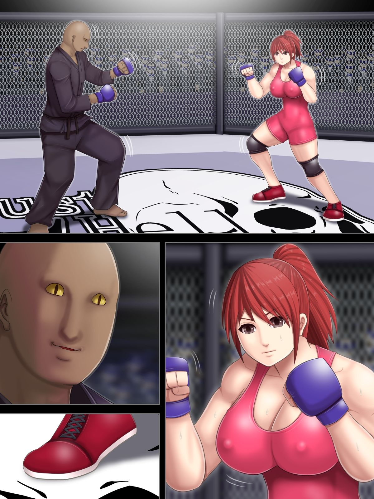 [アスタローサン ] 淫獄闘技場 -レスリングエリート柏木悠里 編-