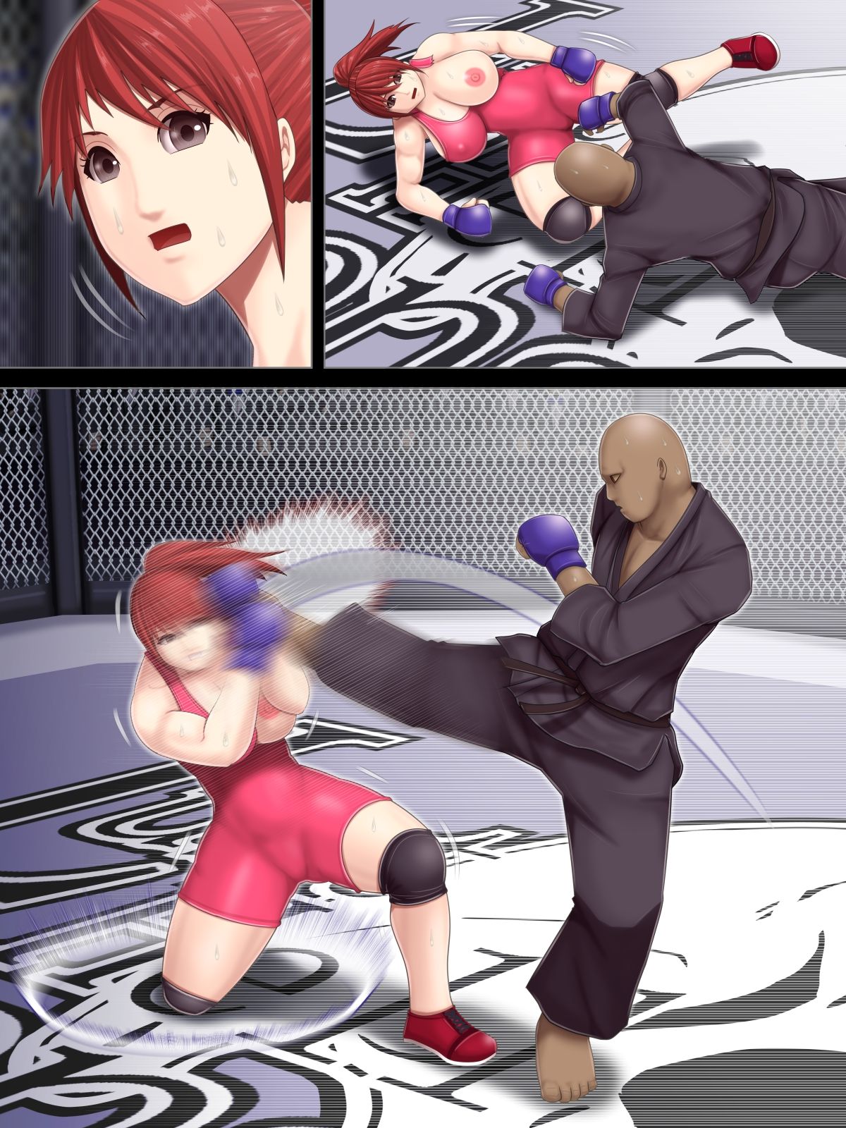 [アスタローサン ] 淫獄闘技場 -レスリングエリート柏木悠里 編-