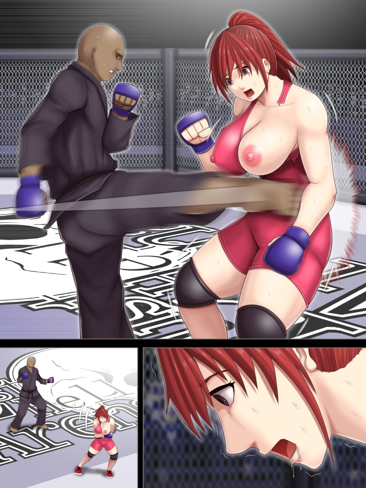 [アスタローサン ] 淫獄闘技場 -レスリングエリート柏木悠里 編-