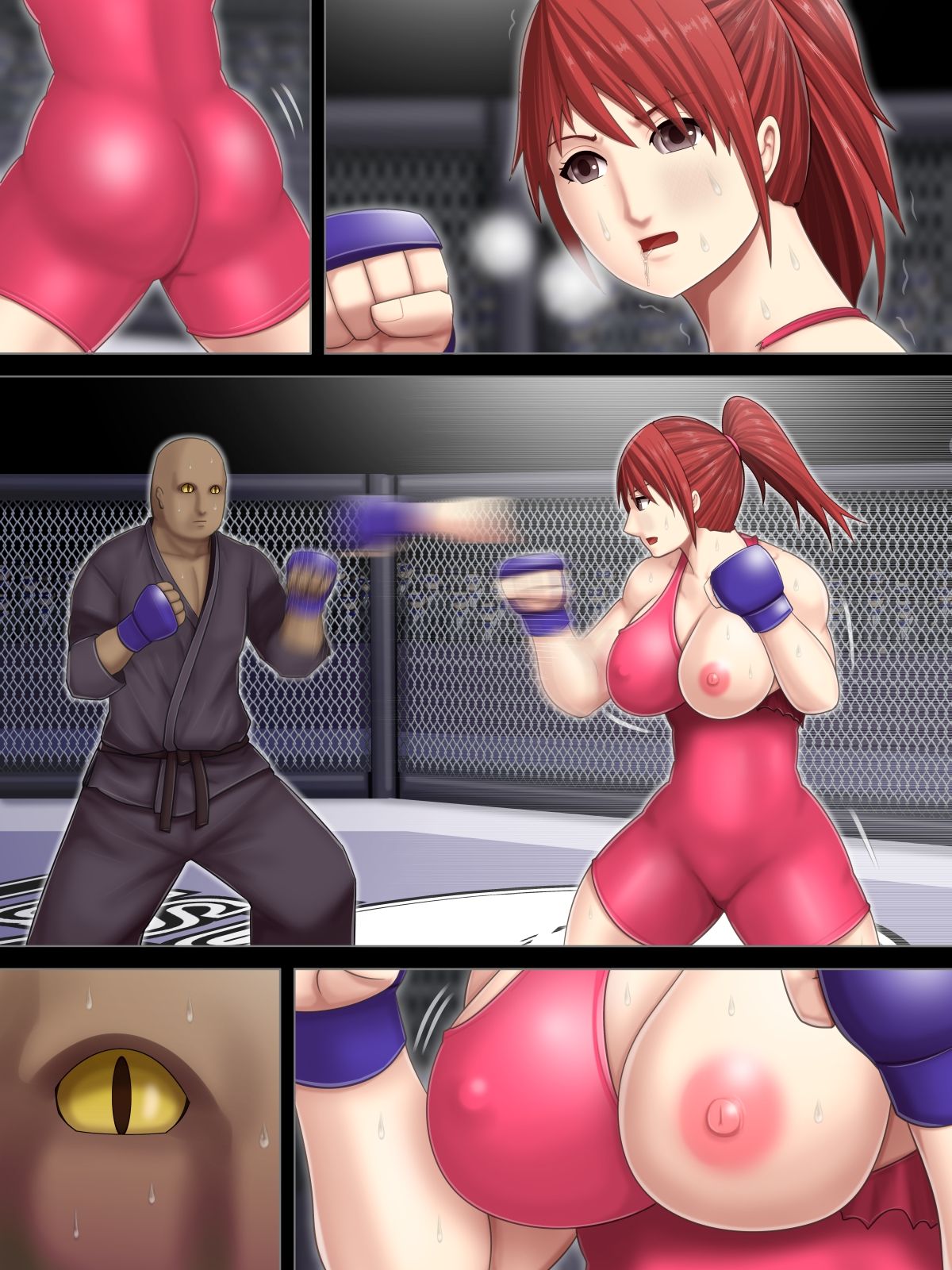 [アスタローサン ] 淫獄闘技場 -レスリングエリート柏木悠里 編-