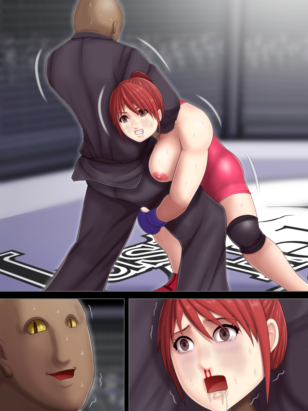 [アスタローサン ] 淫獄闘技場 -レスリングエリート柏木悠里 編-