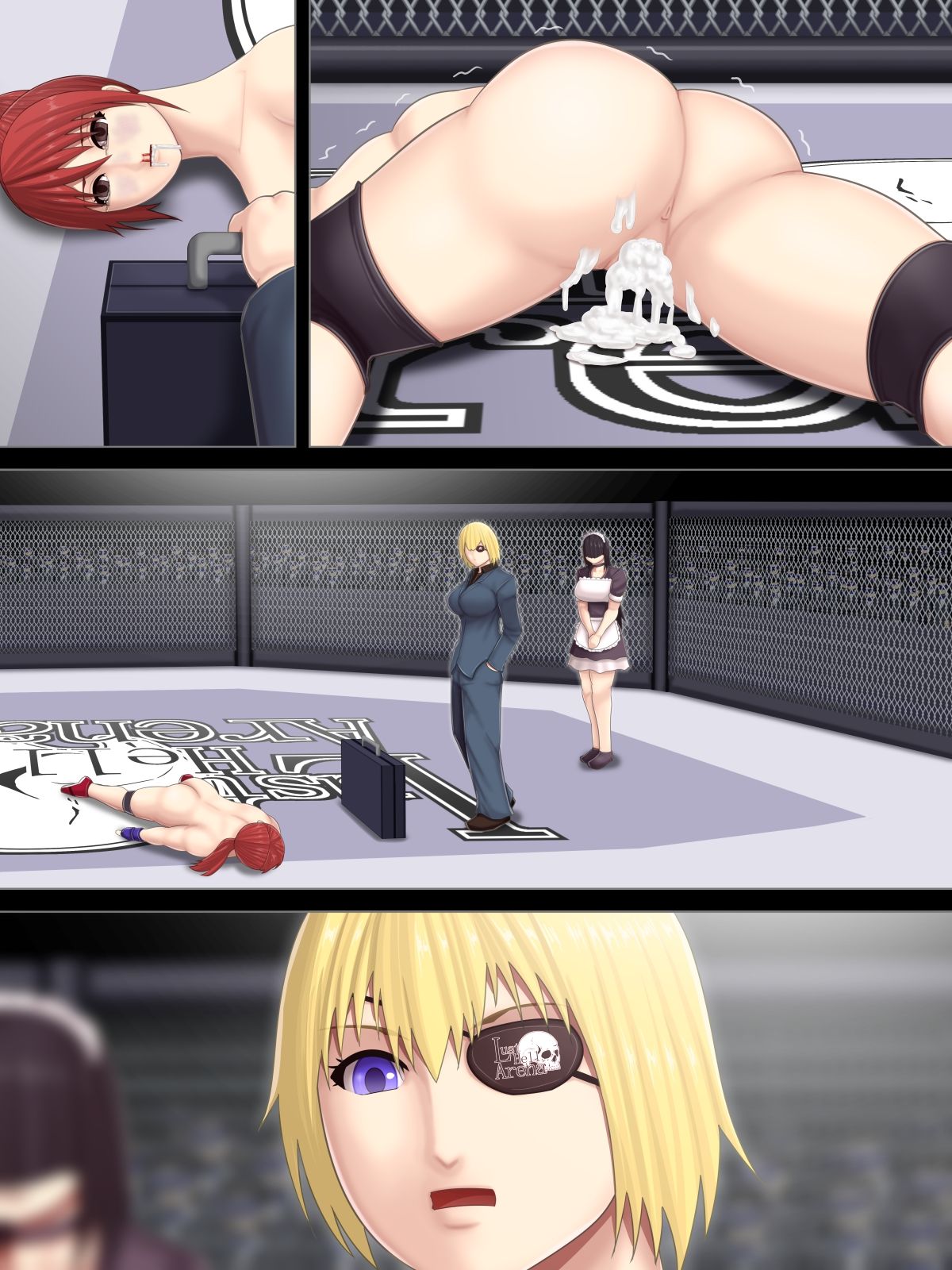 [アスタローサン ] 淫獄闘技場 -レスリングエリート柏木悠里 編-