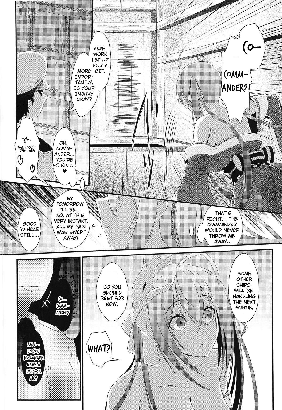 (COMIC1☆15) [羽朱兎 (バシュウ)] 月より綺麗なあなたに。 (アズールレーン) [英訳]