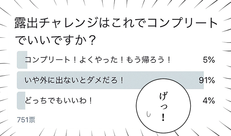 [オベッチョ] イキがり厨学生が公開露出をしてみたら?