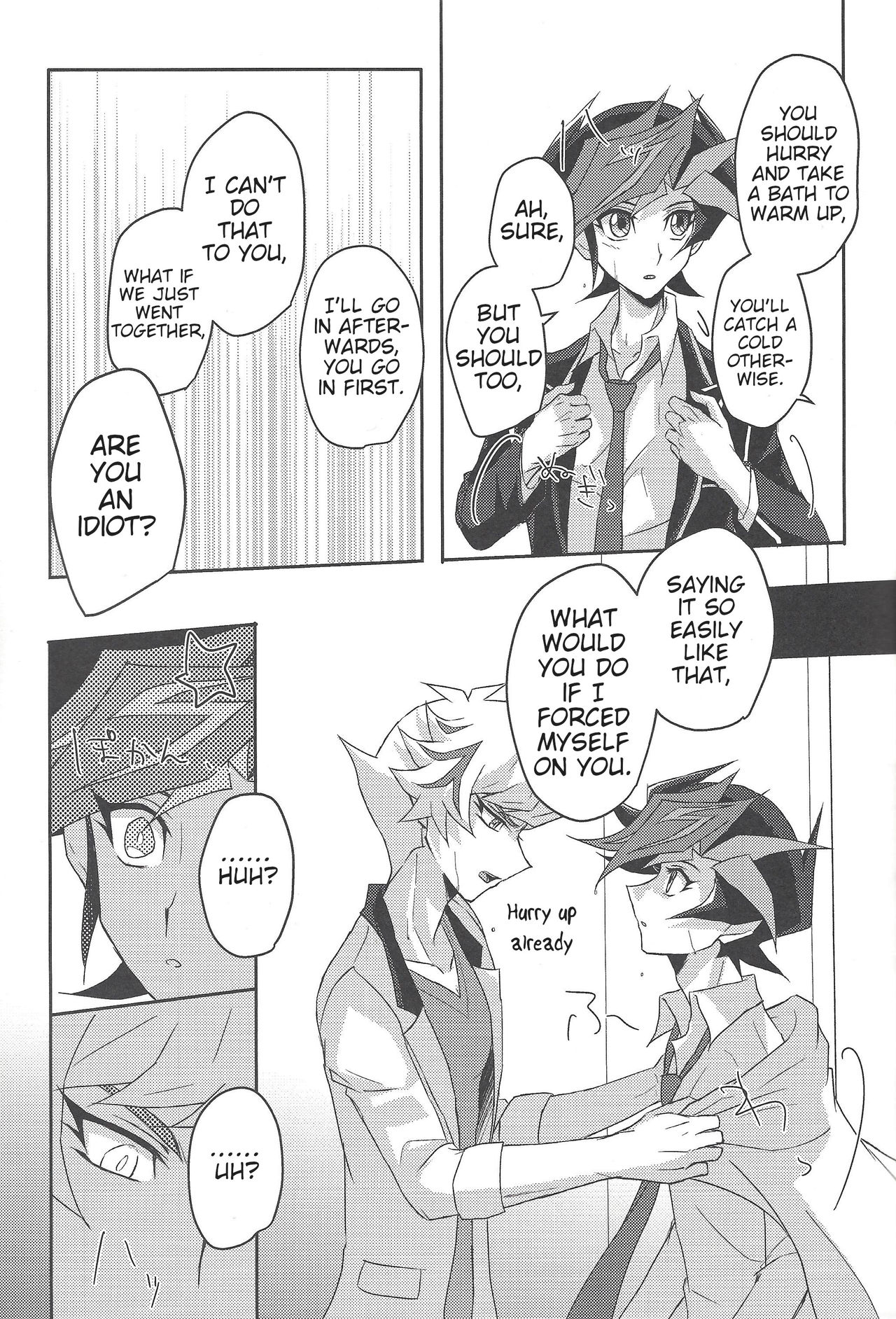 (千年☆バトル フェイズ24) [Cotton Candy (りく)] 今夜は二人で。 (遊☆戯☆王VRAINS) [英訳]