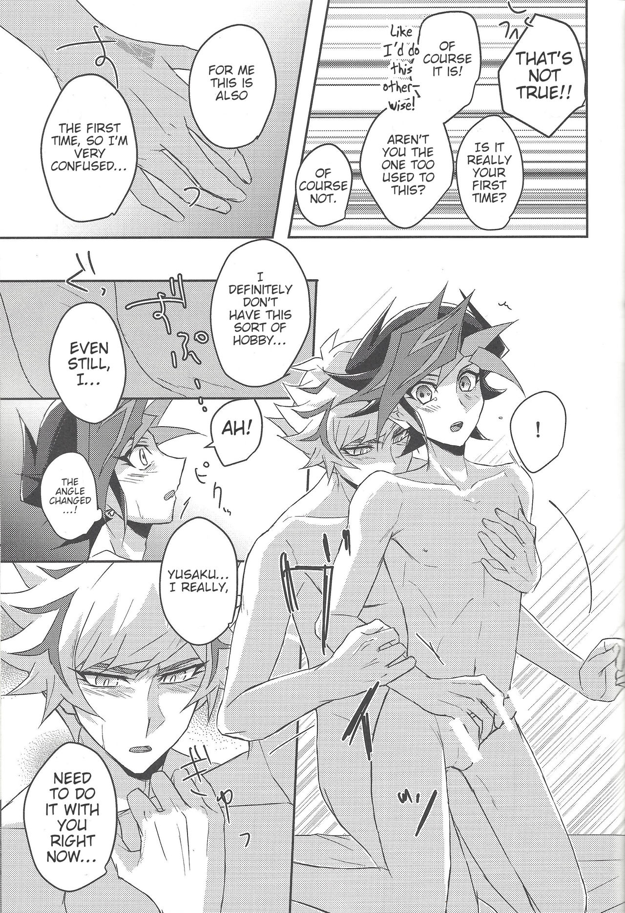 (千年☆バトル フェイズ24) [Cotton Candy (りく)] 今夜は二人で。 (遊☆戯☆王VRAINS) [英訳]