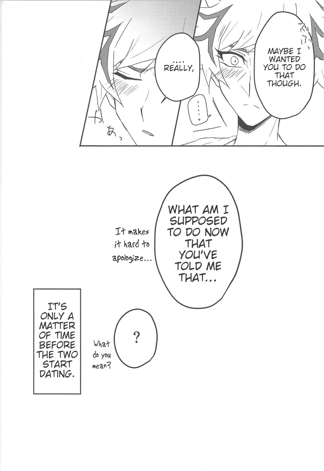 (千年☆バトル フェイズ24) [Cotton Candy (りく)] 今夜は二人で。 (遊☆戯☆王VRAINS) [英訳]