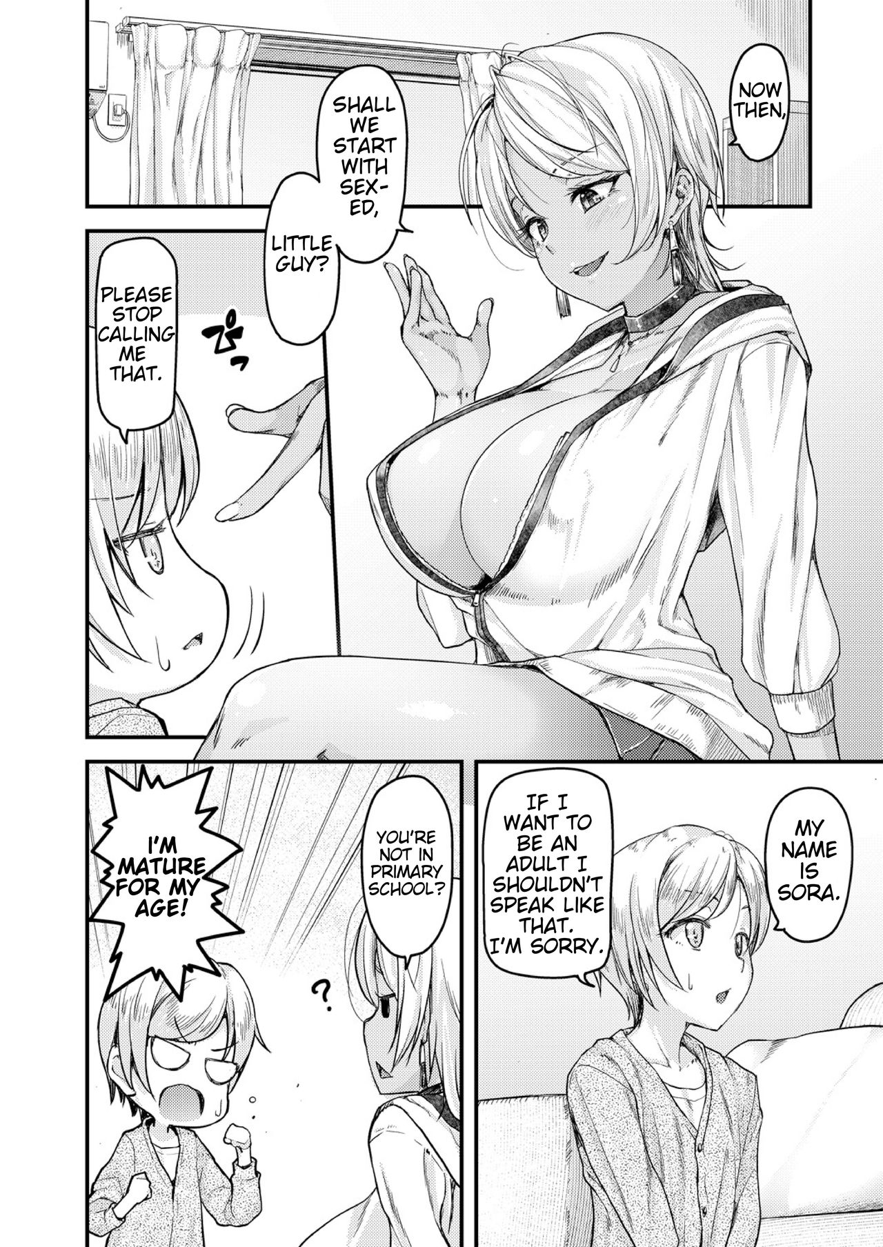 [じょにー] 乳式ラブノーレッジ〜気持ちイイコト教えます〜 第1-4話 [英訳]