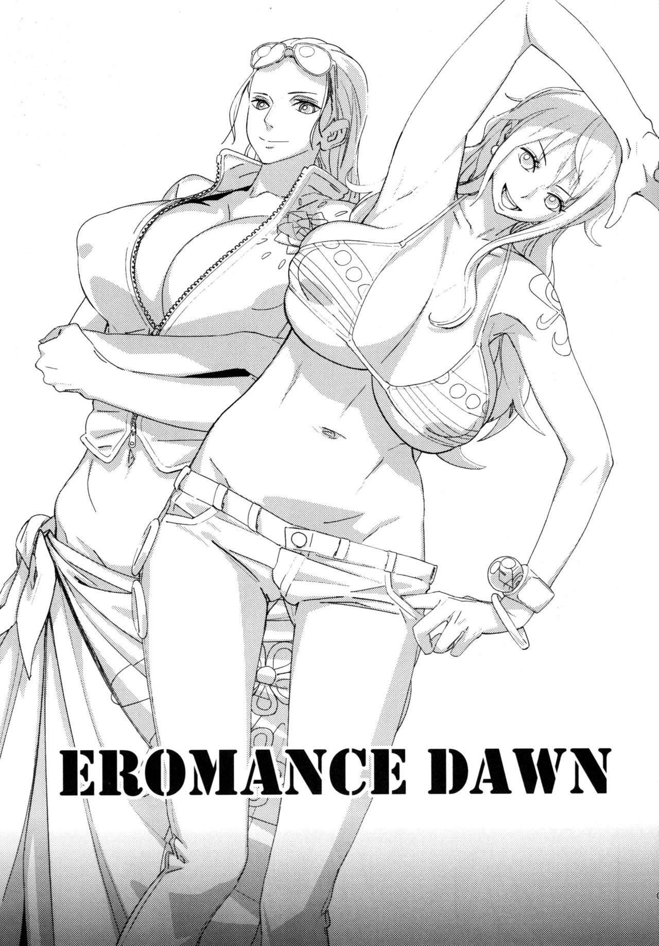 [油照紙 (ボボボ)] EROMANCE DAWN (ワンピース) [中国翻訳] [DL版]